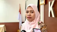 Terkait kasus David Ozora, Ketua Komisi Perlindungan Anak Indonesia (KPAI) Ai Maryati Solihah mengatakan bahwa tidak boleh ada satu anak pun yang tertinggal dalam prinsip hak anak, termasuk hak pendidikan. Usai konferensi pers di Jakarta Pusat, Jumat (5/5/2023) Foto: (Liputan6.com/Ade Nadihudin).