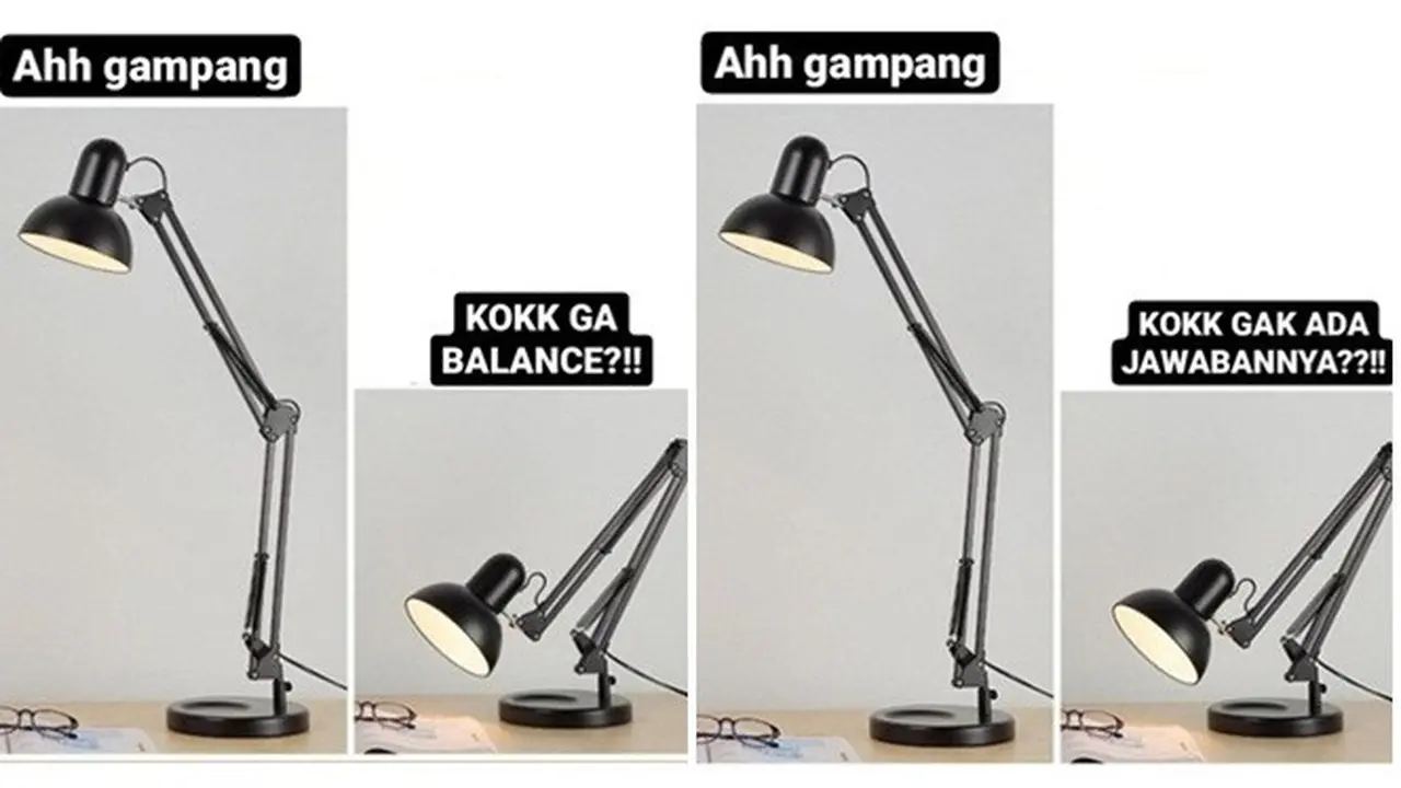 8 Potret Editan Foto Lampu Belajar Ala Netizen Ini Bikin Geleng Kepala