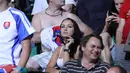 Partai Slowakia vs Makedonia kehadiran supporter cantik