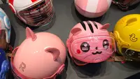 Gemesin, Ini Deretan Helm Karakter Lucu di IMHAX 2026
