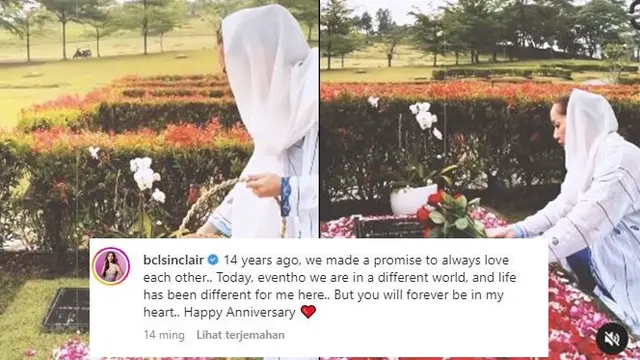5 Ungkapan Rindu BCL ke Ashraf Sinclair, Hari Ini Tepat 3 Tahun Meninggal