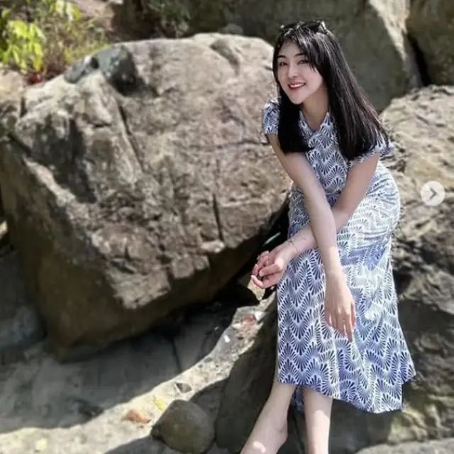 Polwan Cantik Febby Veronica Viral Usai Unggah Foto Naik Pangkat, Disebut Mirip Artis Korea. foto: (dok.Instagram @kinen_bhy/https://www.instagram.com/p/C644snjPCyV/Henry)