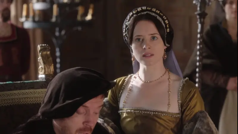 Anne Boleyn diperankan oleh Claire Foy di drama Wolf Hall. Drama itu diadaptasi dari novel karya Hilary Mantel.