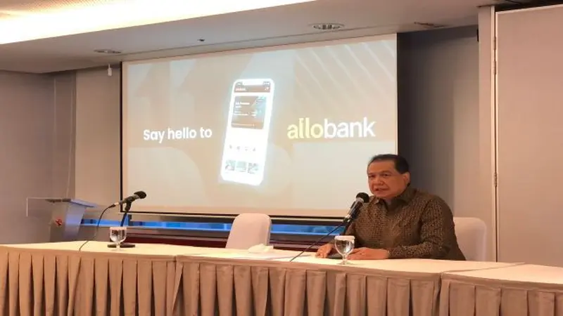 Pengusaha Chairul Tanjung hadiri konferensi pers PT Allo Bank Indonesia Tbk (BBHI), Selasa (11/1/2022) (Foto: Liputan6.com/Pipit I.R)