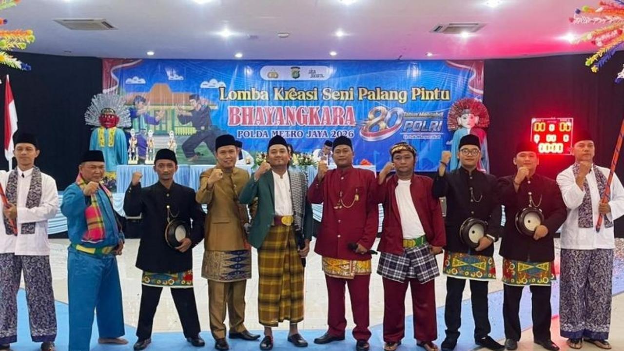 Sanggar Margasari Bekasi Tembus Tiga Besar Lomba Palang Pintu Polda Metro Jaya