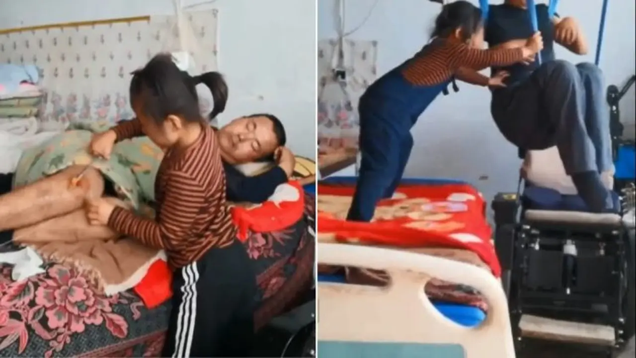 Bikin Terharu, Bocah 6 Tahun Urus Ayah Sendirian Setelah Ditinggal Kabur Ibu
