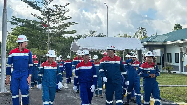 PT Pertamina Geothermal Energy Tbk (PGE) (PGEO) meninjau langsung operasional panas bumi di Area Lahendong. (Foto: Pertamina Geothermal Energy)