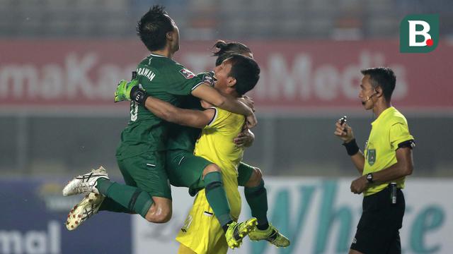 FOTO: Kejutan, PSS Sleman Singkirkan Bali United Lewat Adu penalti - Ega Rizky Pramana