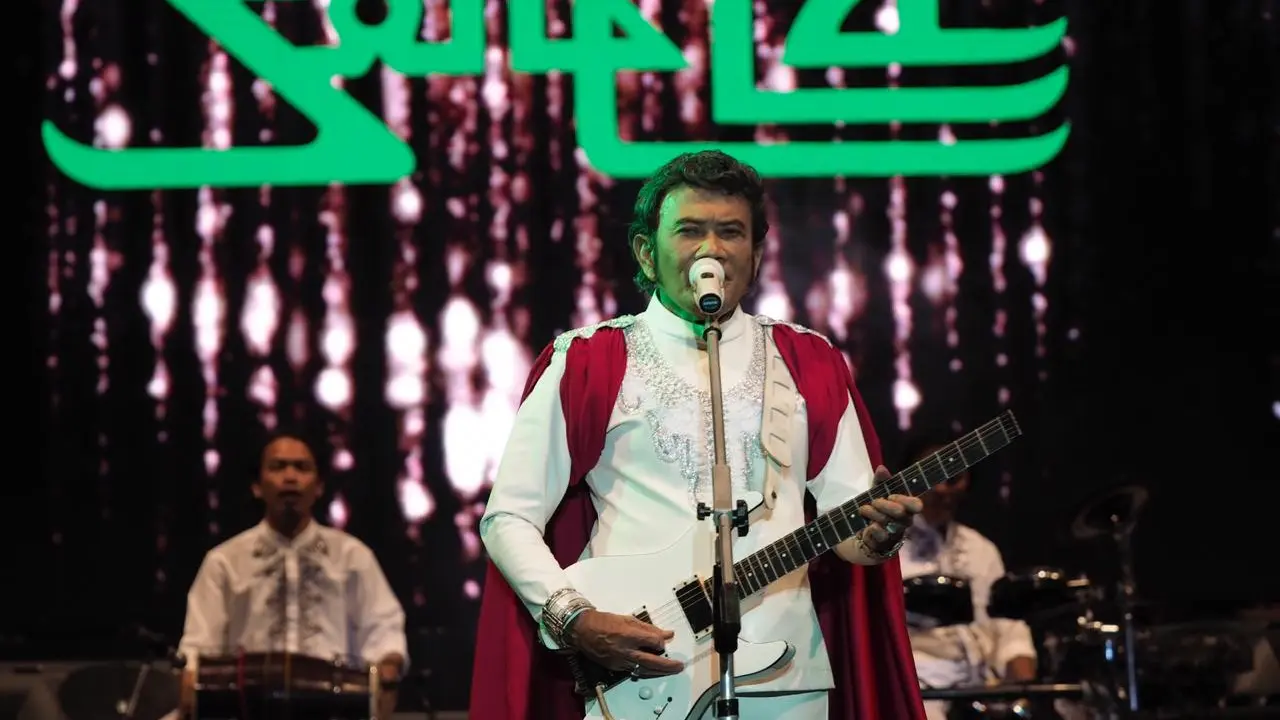 Rhoma Irama di Synchronize Fest 2018
