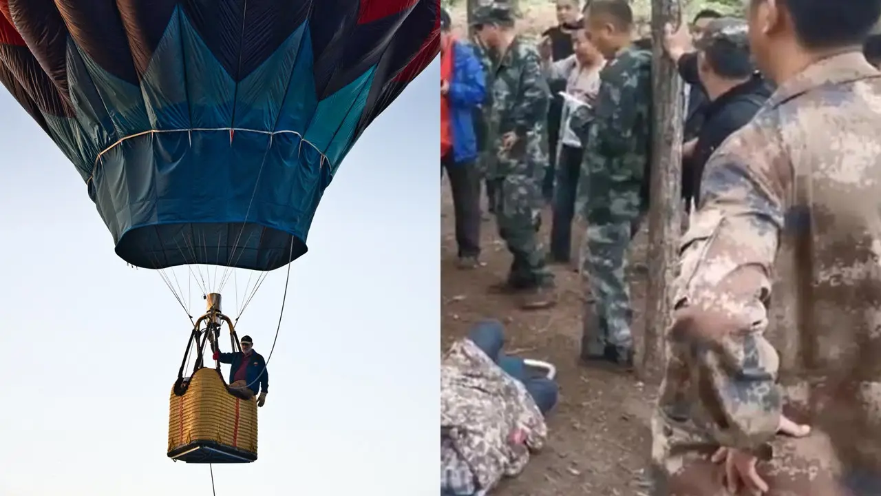 Terjebak di Balon Udara Selama 2 Hari