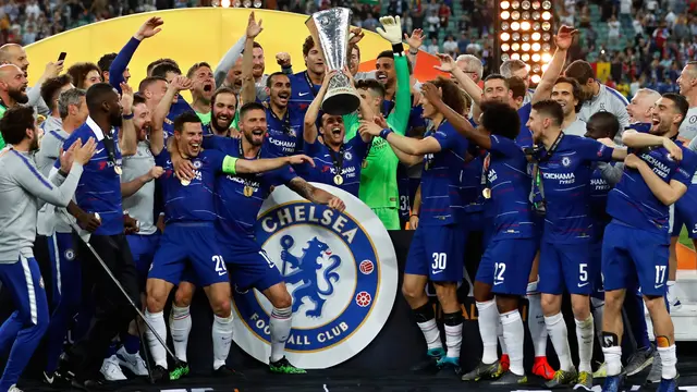 Bantai Arsenal, Chelsea Raih Juara Liga Europa