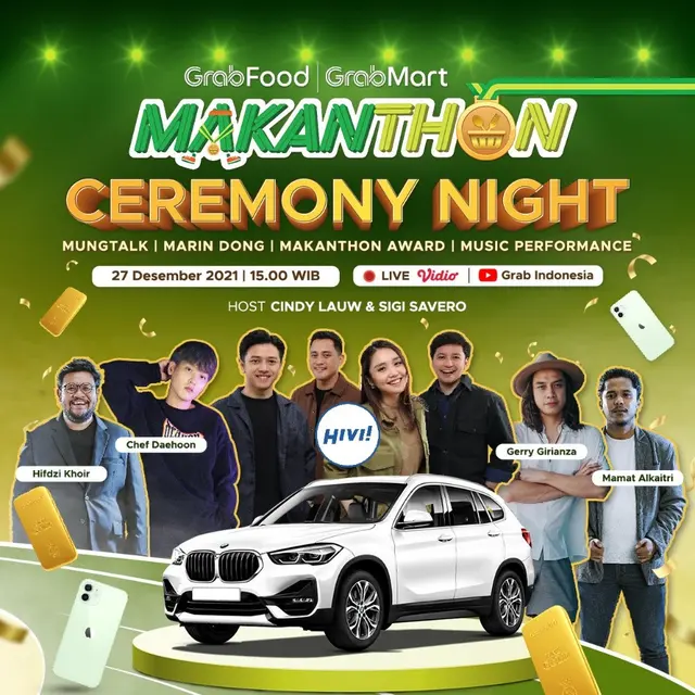 Apakah Kamu Pemenang BMW dari GrabFood & GrabMart?
