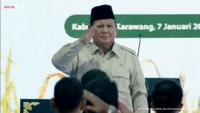 Momen Prabowo Hormat ke Petani yang Mampu Wujudkan Swasembada Pangan