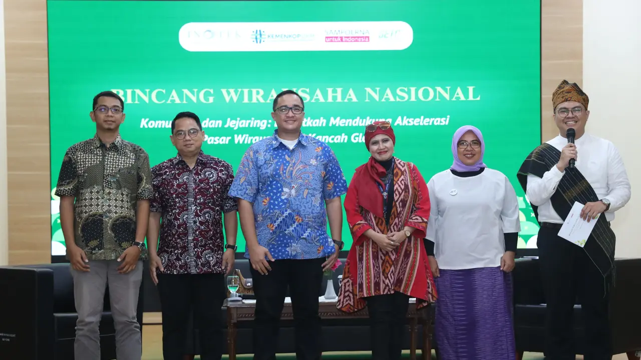 Bincang Wirausaha Nasional di Auditorium Kementerian Koperasi dan UKM. (Liputan6.com/ ist)