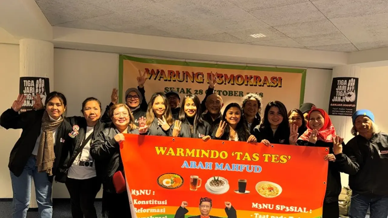Touring of Tiga Jari sebagai rangkaian program maraton dari Europe for Ganjar Mahfud. (Liputan6.com/ ist)