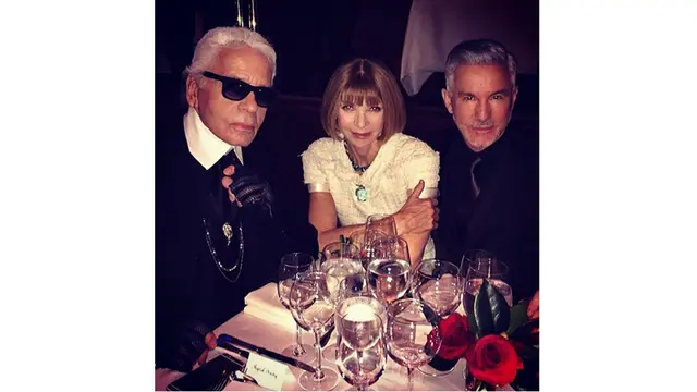 Red Carpet:Supermodel Bertaburan di Peluncuran Chanel N5 New York