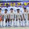 Timnas Futsal Indonesia saat jelang laga melawan Malaysia di Grup B Piala AFF Futsal 2026 di Nonthaburi Sports Complex Gymnasium, Thailand, Selasa (7/4/2026). (Dok. FFI)