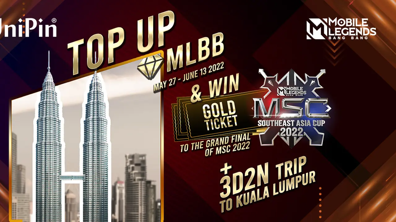 UniPin dan Moonton Games kerja sama di Turnamen Esports MSC 2022