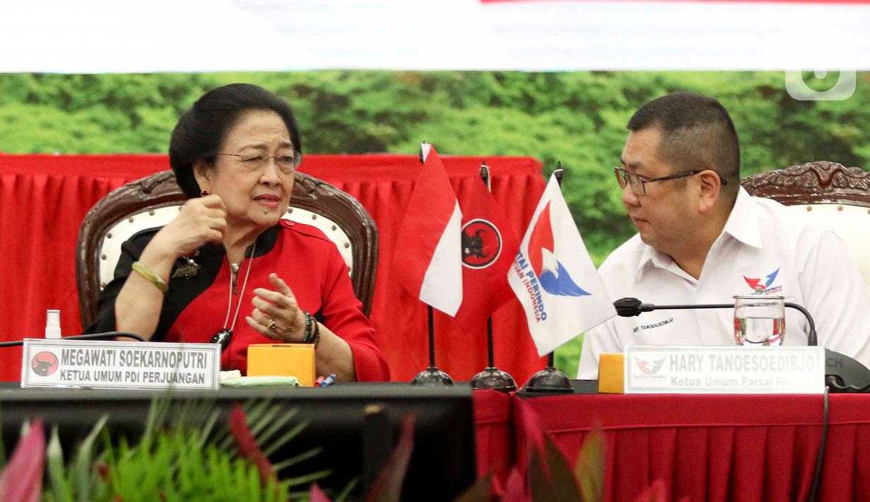 Namun hingga kini mereka masih belum menentukan sosok cawapres yang akan mendampingi Ganjar nantinya. (Liputan6.com/Herman Zakharia)