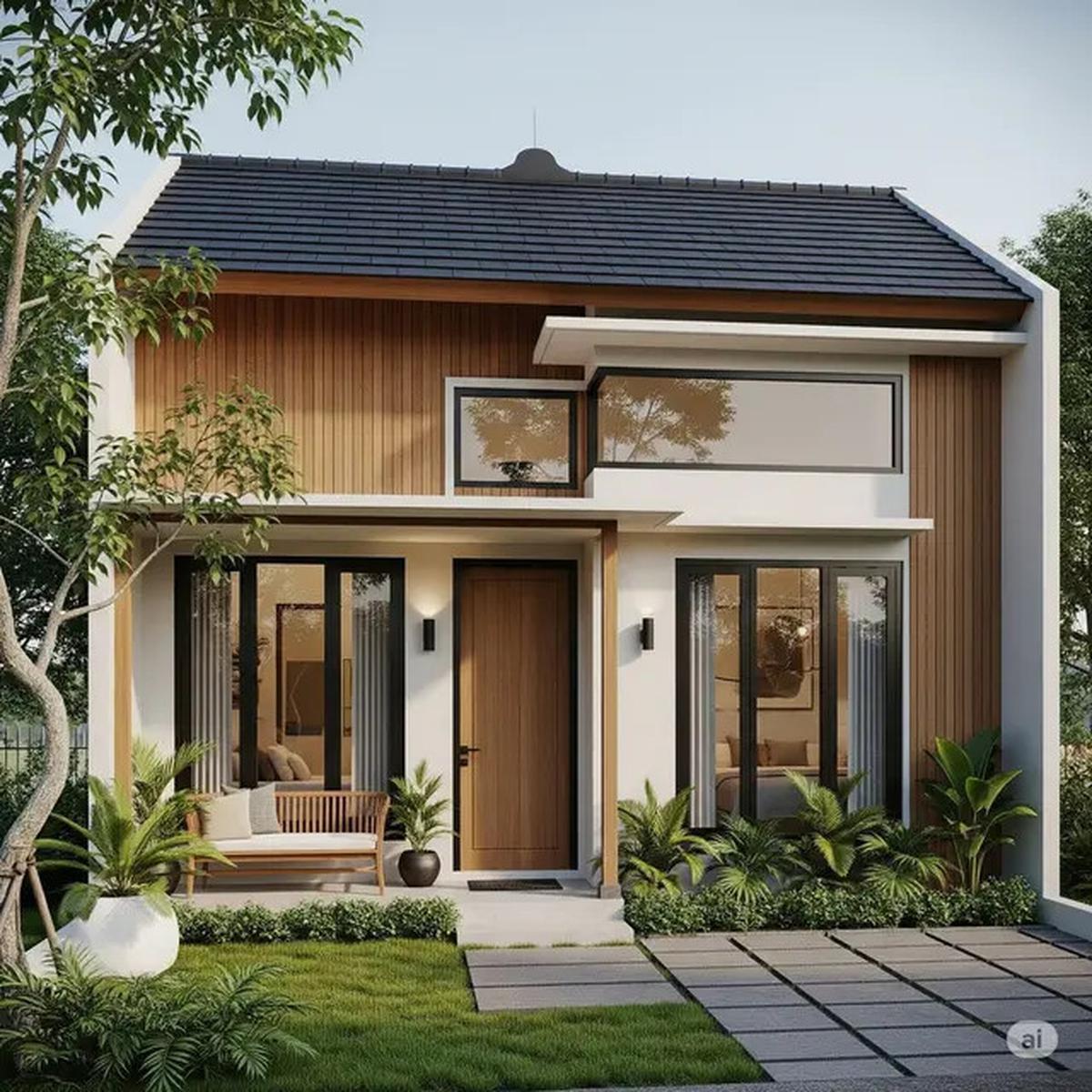 7 Inspirasi Desain Rumah Kecil 4x6 2 Kamar yang Mungil, Fungsional, dan Hemat Anggaran