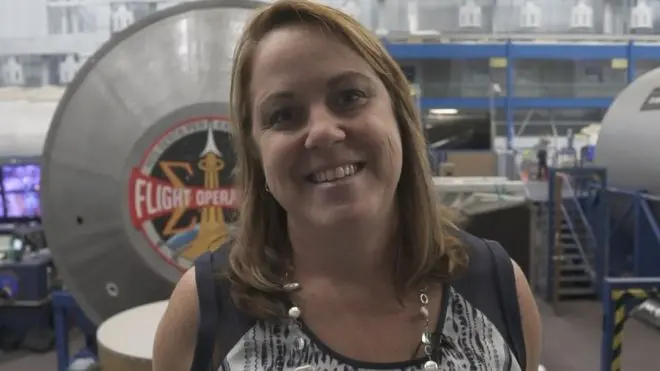 Allison McIntyre mengelola pusat pelatihan astronot di Johnson Space Center. (NASA)