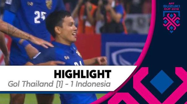 Berita video mengenai gol Korrakot Wiriyaudomsiri dari corneer kick bobol gawang timnas Indonesia pada pertandingan Piala AFF 2018, Sabtu (17/11/2018).