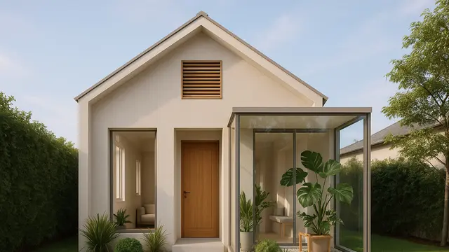 7 Model Rumah 5x8 dengan 2 Kamar dan Taman Mini, Nyaman untuk Keluarga Muda