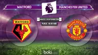 Premier League_Watford vs Manchester United (Bola.com/Adreanus Titus)