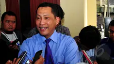 Kabareskrim Mabes Polri Komjen Budi Waseso memberikan keterangan pers terkait pembatalan penahanan Bambang Widjojanto (BW), Jakarta Kamis (23/4/2015). BW tak jadi ditahan karena bersikap kooperatif oleh penyidik. (LIputan6.com/Yoppy Renato)