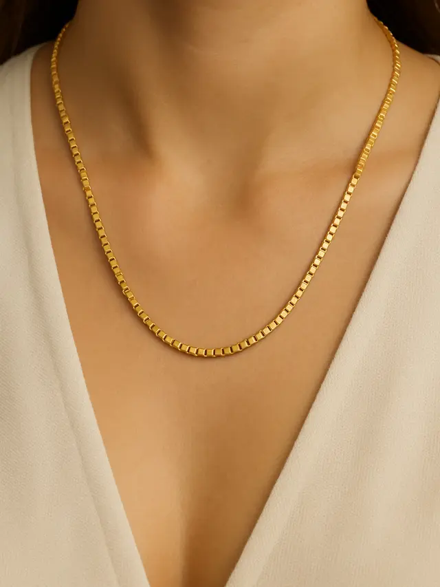 Model Kalung Emas Panjang (Foto: ChatGPT)