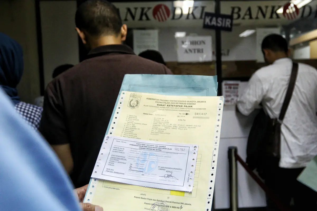 Pemprov DKI Hapus Denda Pajak Kendaraan