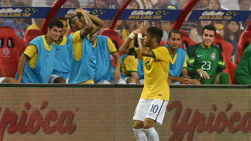 Selebrasi Neymar