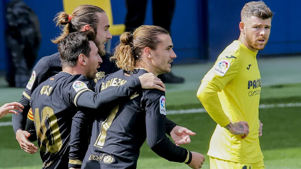 FOTO: Barcelona Kembali ke Jalur Juara usai Menang 2-1 atas Villarreal dan Tumbangnya Atletico Madrid - Antoine Griezmann