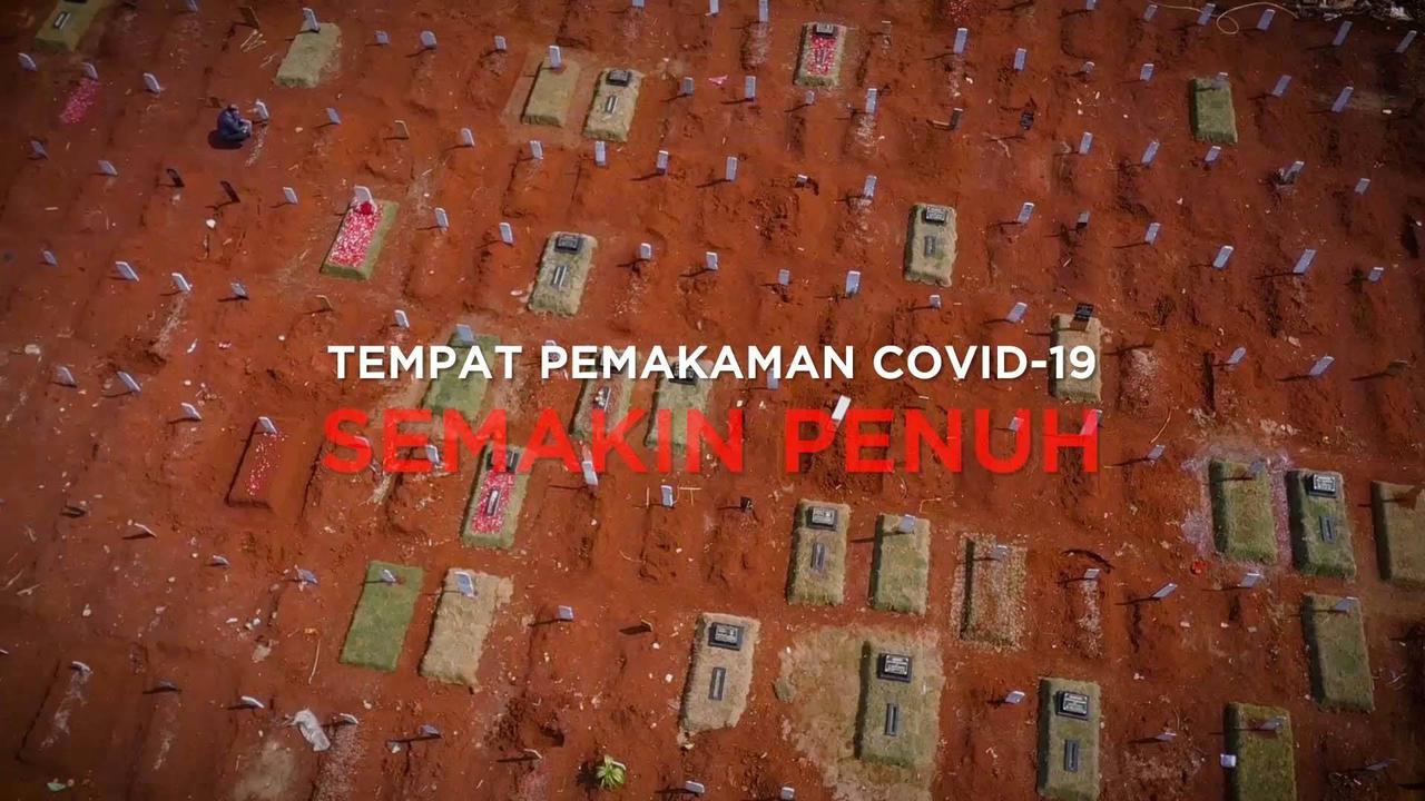 VIDEO: Mengingat Bahaya Covid dari Tempat Pemakaman
