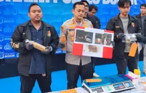 Polisi Bongkar Tempat Pengolahan Emas Ilegal di Bogor