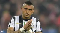 Vidal Berharap Dukungan Penuh Suporter Juve