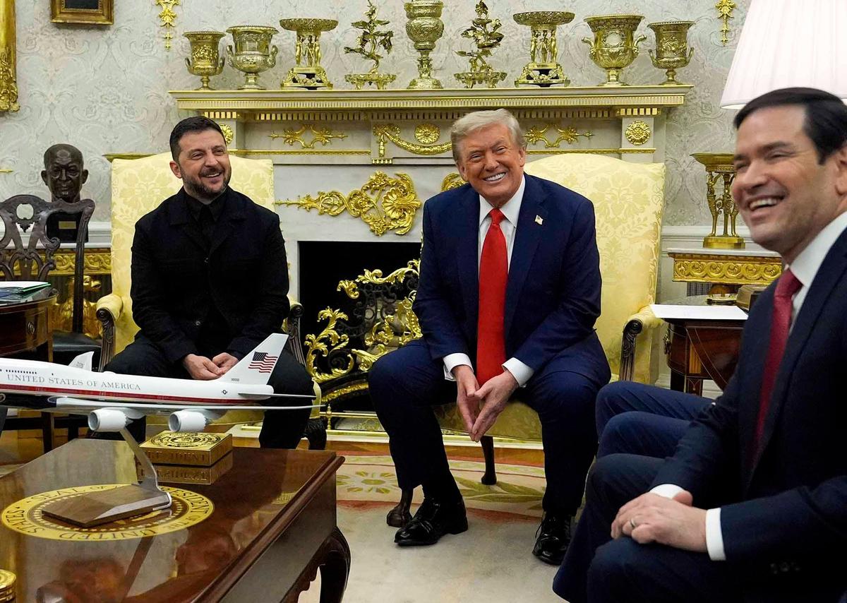 FOTO: Zelensky Bertemu Trump di Gedung Putih, Siap Tatap Muka dengan Putin Demi Akhiri Perang