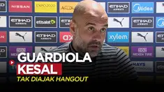 Berita video Liga Inggris kali ini soal Manajer Man City, Pep Guardiola, yang bercanda dirinya kesal karena tidak diajak Jack Grealish untuk hangout.