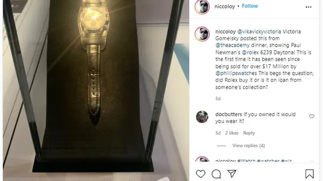 Rolex Cosmograph ‘Paul Newman’ Daytona Ref 6239 menjadi jam tangan termahal di dunia yang harganya mencapai USD USD 17 juta atau setara Rp 243,2 miliar