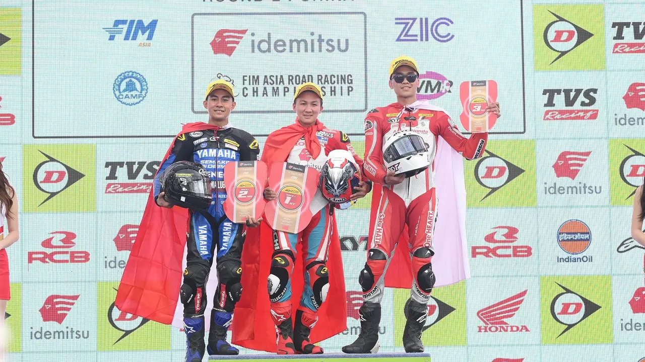Herjun Atna Firdaus Kibarkan Merah Putih di ARRC China 2024