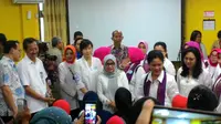  Ibu Negara Iriana Joko Widodo berkeliling puskesmas di 5 wilayah di Jakarta.