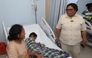 Wamendagri Ribka Puji Kerja Sigap Pemkab Jayapura Bantu Korban Dugaan Keracunan MBG