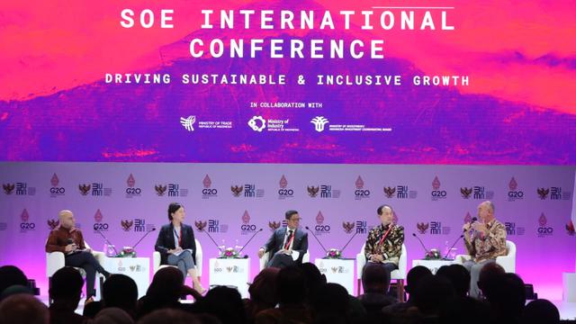 Wakil Menteri BUMN I Pahala Nugraha Mansury dalam rangkaian acara G20 Bali