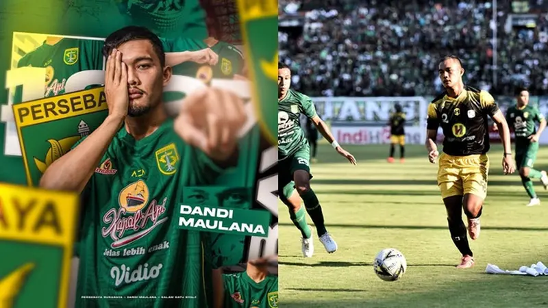 5 Potret Dandi Maulana, Bek Anyar Persebaya Surabaya