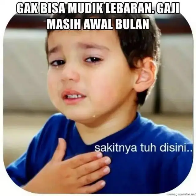 7 Meme Nyindir Enggak Bisa Mudik Karena Kerja Ini Bikin Ngenes