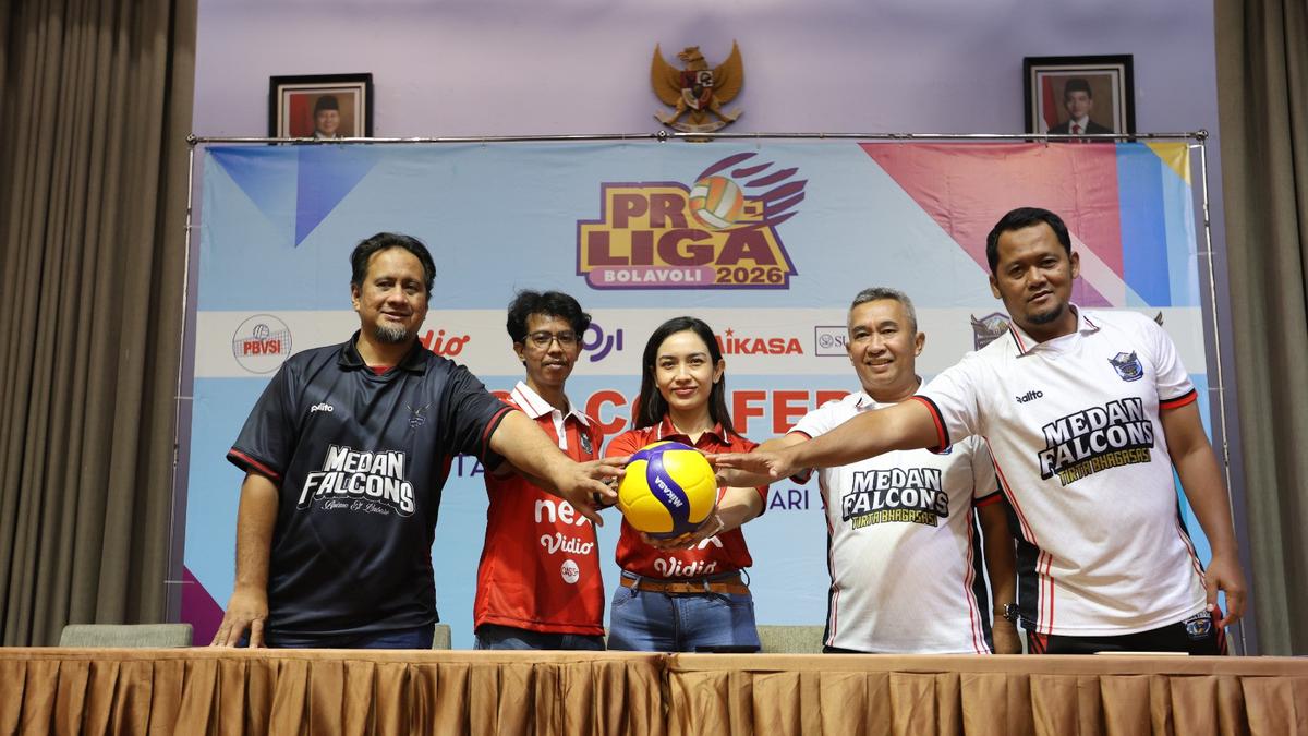 Proliga 2026: Medan Falcons Tirta Bhagasasi Bertekad Menangi 2 Laga Kandang