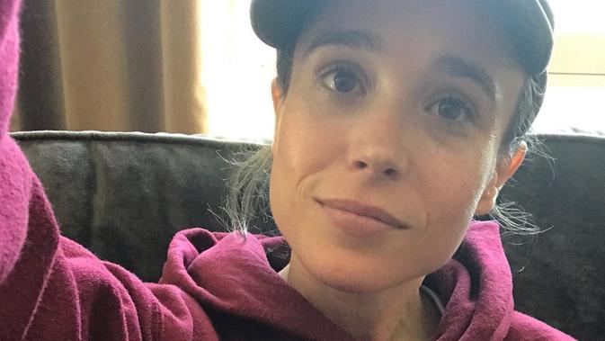 Inspirasi Gaya Busana Maskulin dari Ellen Page - Fashion Fimela.com