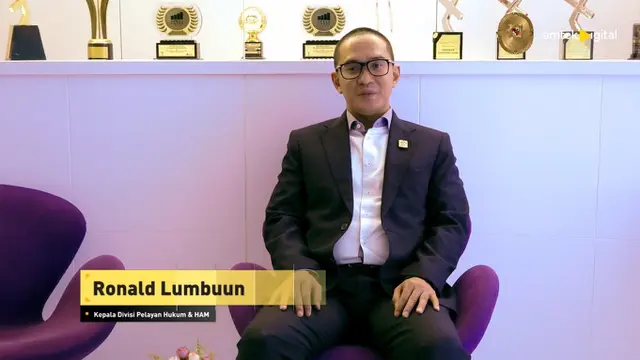 Kepala Divisi Pelayanan Hukum dan HAM, Ronald Lumbuun
