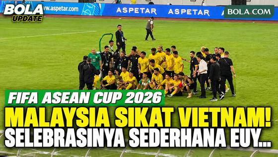 Malaysia Sikat Vietnam 1-0, Selebrasi Sederhana Usai Amankan Peringkat 3 FIFA ASEAN Cup 2026