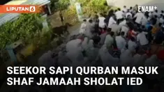Kejadian tidak terduga terjadi saat sholat idul adha sedang berlangsung di sebuah tempat